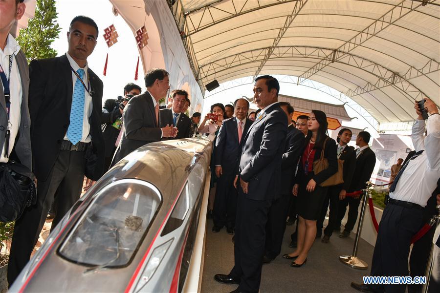 THAILAND-PAK CHONG-CHINA-HIGH-SPEED RAILWAY-INAUGURATION