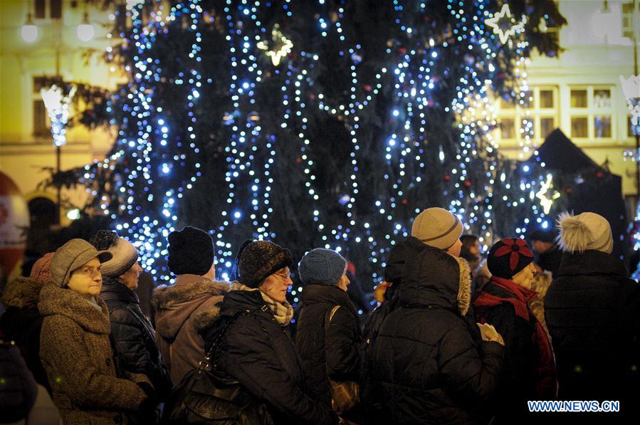 POLAND-BYDGOSZCZ-CHRISTMAS-CELEBRATIONS