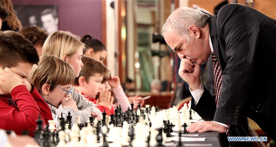 (SP)CROATIA-ZAGREB-CHESS-KASPAROV