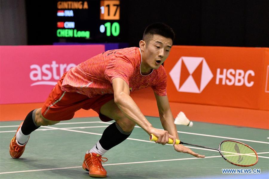 (SP)MALAYSIA-KUALA LUMPUR-BADMINTON-CHEN LONG