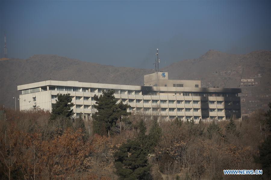 AFGHANISTAN-KABUL-INTERCONTINENTAL HOTEL-ATTACK