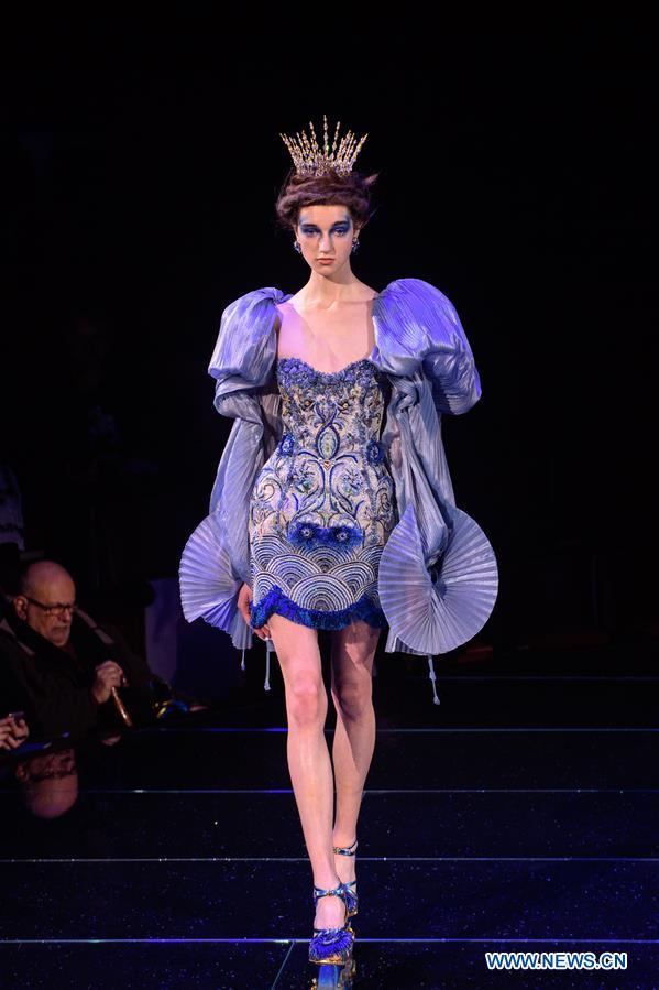 FRANCE-PARIS-FASHION WEEK-HAUTE COUTURE-GUO PEI