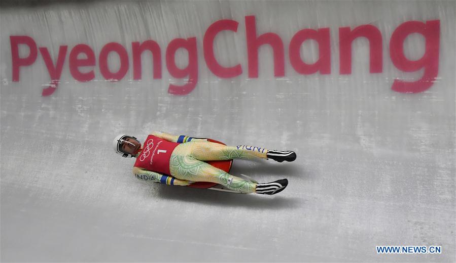 (SP)OLY-SOUTH KOREA-PYEONGCHANG-LUGE-TRAINING