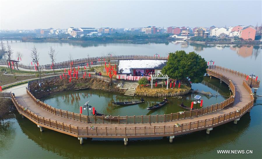 CHINA-ZHEJIANG-HANGZHOU-CHILDREN OF MIGRANT WORKERS-SPRING FESTIVAL-CELEBRATION (CN)