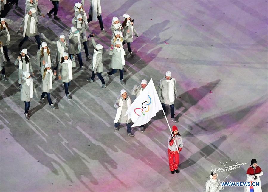 (SP)OLY-SOUTH KOREA-PYEONGCHANG-OPENING CEREMONY