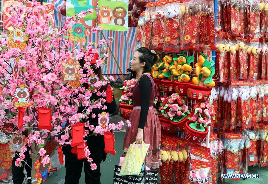 CHINA-HONG KONG-LUNAR NEW YEAR FESTIVAL-FAIR