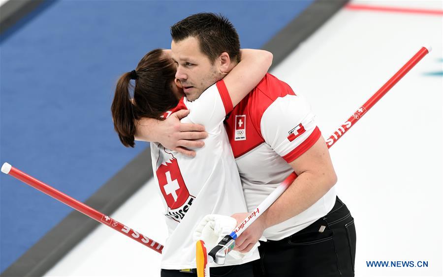 (SP)OLY-SOUTH KOREA-PYEONGCHANG-CURLING-MIXED DOUBLES-SEMI-FINAL-OAR VS SUI