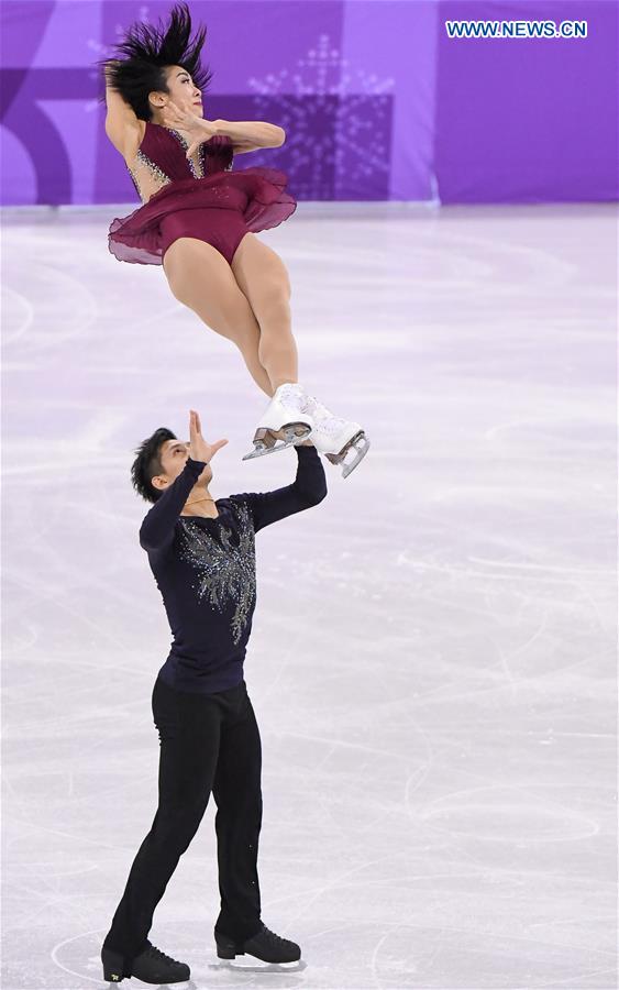 (SP)OLY-SOUTH KOREA-PYEONGCHANG-FIGURE SKATING-PAIR SKATING SHORT PROGRAM