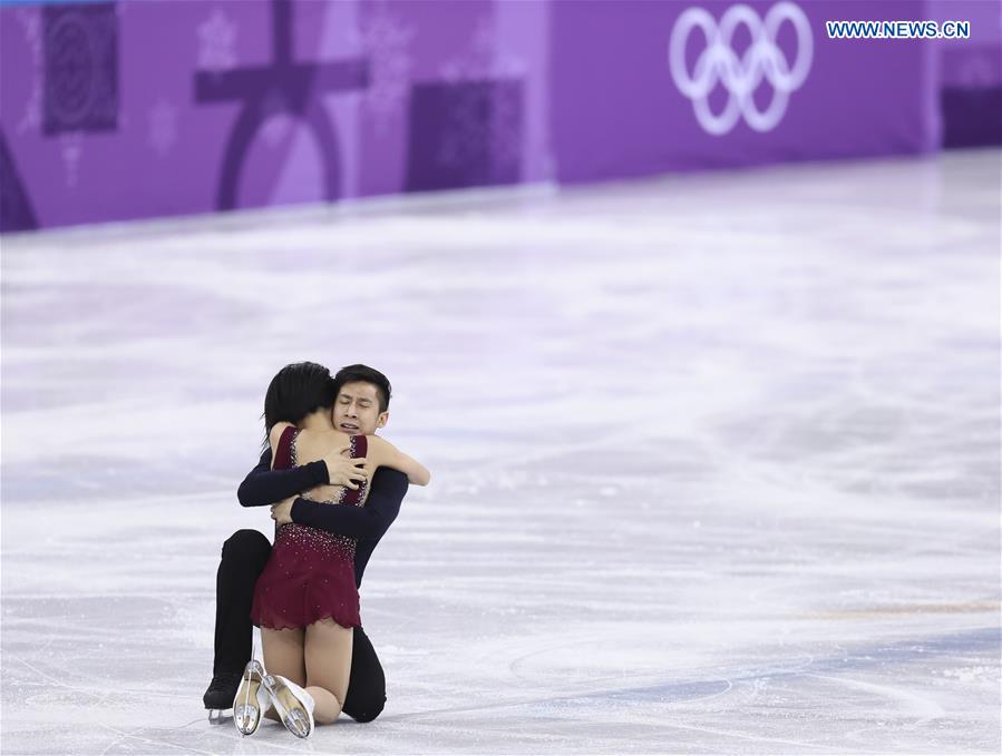 (SP)OLY-SOUTH KOREA-PYEONGCHANG-FIGURE SKATING-PAIR SKATING SHORT PROGRAM