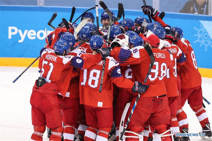 (SP)OLY-SOUTH KOREA-PYEONGCHANG-ICE HOCKEY-MEN-QUARTERFINAL