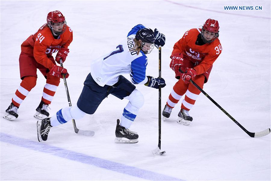 (SP)OLY-SOUTH KOREA-PYEONGCHANG-ICE HOCKEY-WOMEN-BRONZE MEDAL GAME