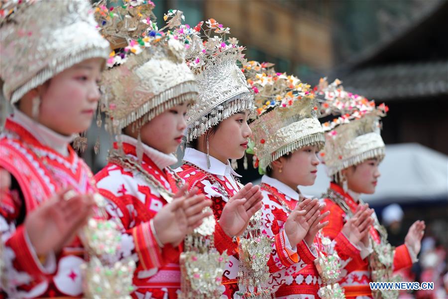 #CHINA-QIANDONGNAN-SPRING FESTIVAL-CELEBRATION-FOLK FAIR (CN)