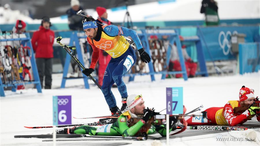 (SP)OLY-SOUTH KOREA-PYEONGCHANG-BIATHLON-MEN'S 4X7.5KM RELAY