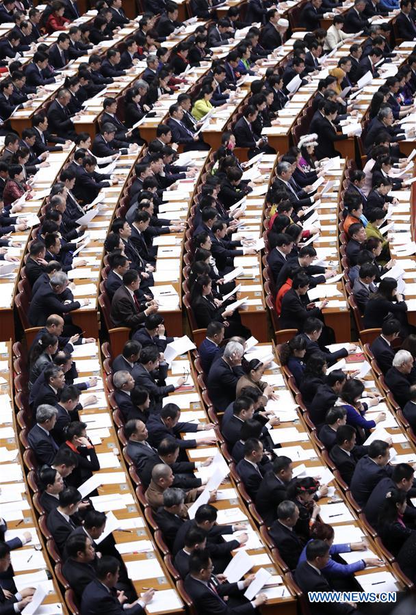 (TWO SESSIONS)CHINA-BEIJING-NPC-FOURTH PLENARY MEETING (CN)