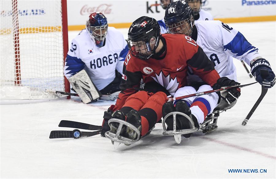 (SP)OLY-PARALYMPIC-SOUTH KOREA-GANGNEUNG-ICE HOCKEY-MIXED PLAY-OFFS SEMIFINAL-CANADA VS SOUTH KOREA