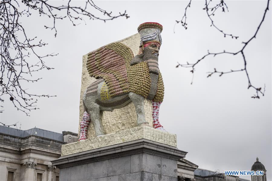 BRITAIN-LONDON-FOURTH PLINTH-NEW WORK