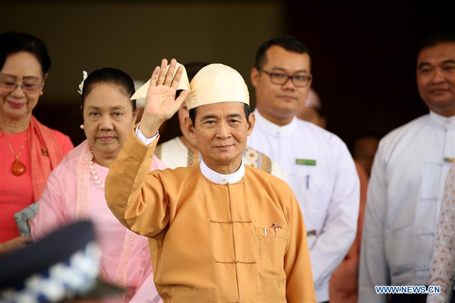 MYANMAR-NAY PYI TAW-PRESIDENT