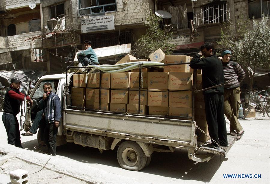 SYRIA-DAMASCUS-EASTERN GHOUTA-JOBAR-GOVERNMENT CONTROL