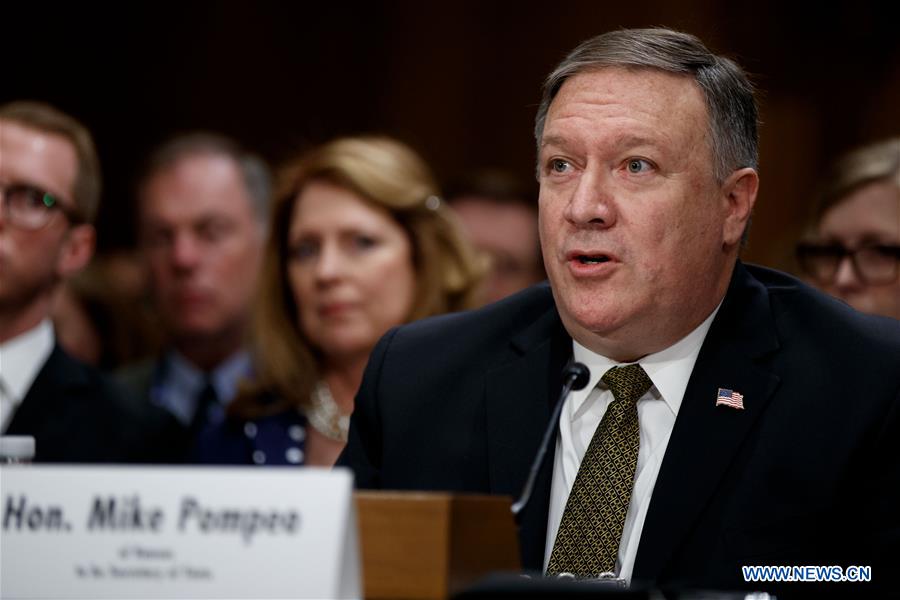 U.S.-WASHINGTON D.C.-CIA-MIKE POMPEO-HEARING