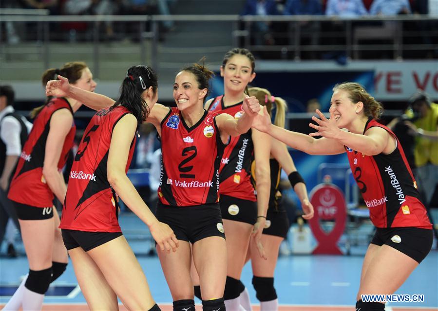 (SP)TURKEY-ISTANBUL-VOLLEYBALL-TURKISH WOMEN LEAGUE-FINAL