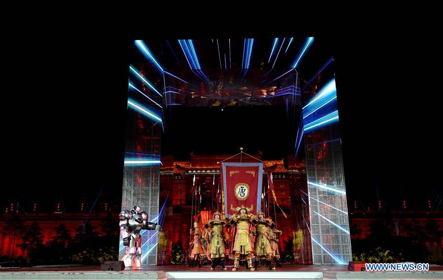 CHINA-SHAANXI-XI'AN-LIGHT SHOW (CN)