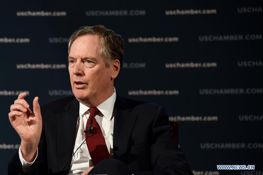 U.S.-WASHINGTON D.C.-USTR-LIGHTHIZER