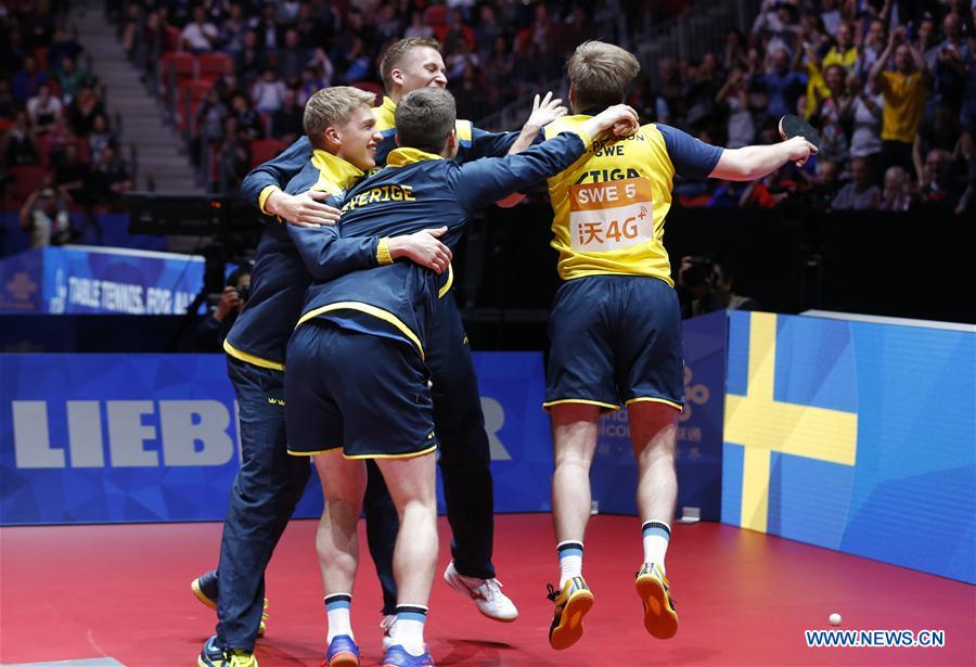 (SP)SWEDEN-HALMSTAD-ITTF WORLD TEAM CHAMPIONSHIPS 2018-DAY 6