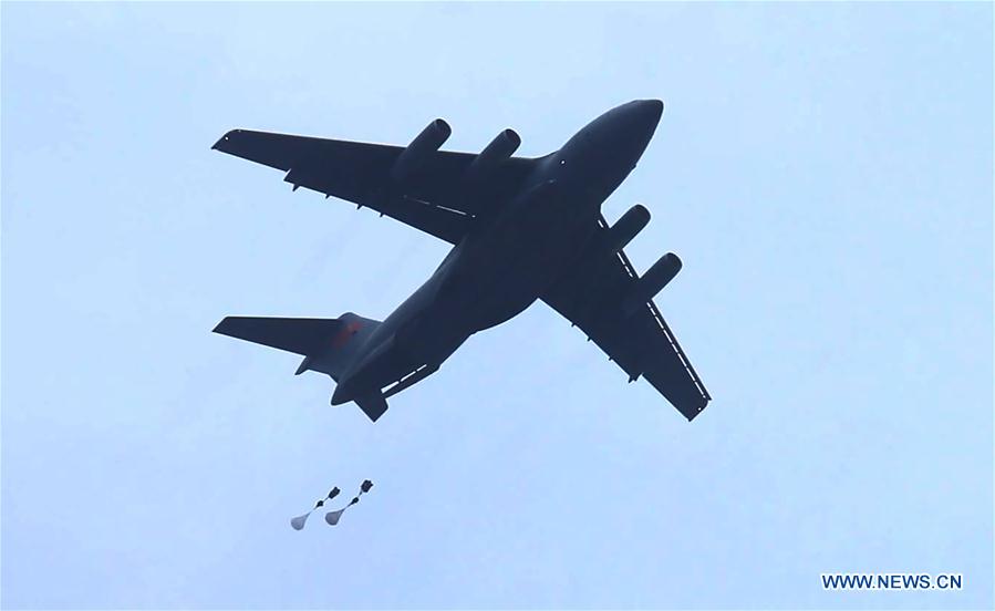 CHINA-MILITARY-TRANSPORT AIRCRAFT-Y-20-TRAINING (CN)