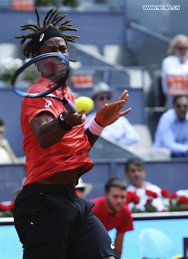 (SP)SPAIN-MADRID-TENNIS-MADRID OPEN-NADAL VS MONFILS