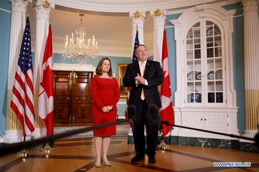 U.S.-WASHINGTON D.C.-CANADIAN FM-MEETING