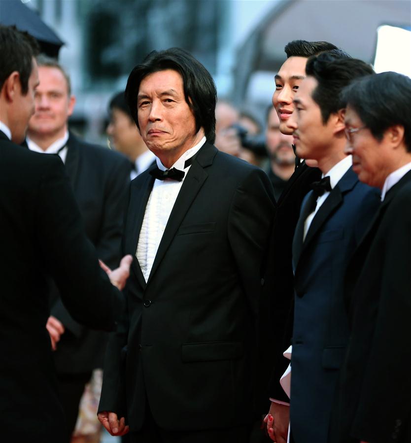 FRANCE-CANNES-71ST INTERNATIONAL FILM FESTIVAL-BURNING-RED CARPET