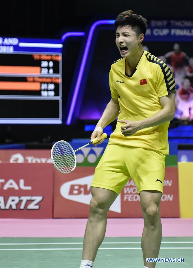 (SP)THAILAND-BANGKOK-BADMINTON-THOMAS CUP