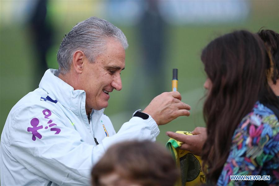 (SP)BRAZIL-TERESOPOLIS-SOCCER-RUSSIA WORLD CUP-TRAINING