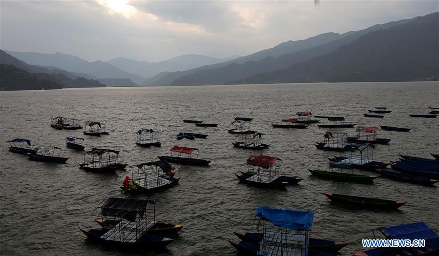 NEPAL-POKHARA-FEWA LAKE-TOURISM