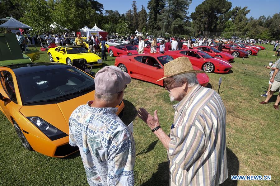 U.S.-LOS ANGELES-CLASSIC CARS SHOW