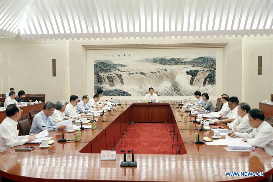 CHINA-BEIJING-NPC-LI ZHANSHU-MEETING (CN)