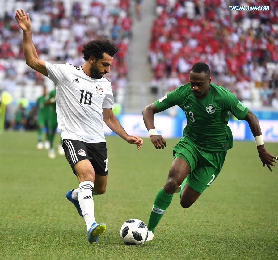 (SP)RUSSIA-VOLGOGRAD-2018 WORLD CUP-GROUP A-SAUDI ARABIA VS EGYPT