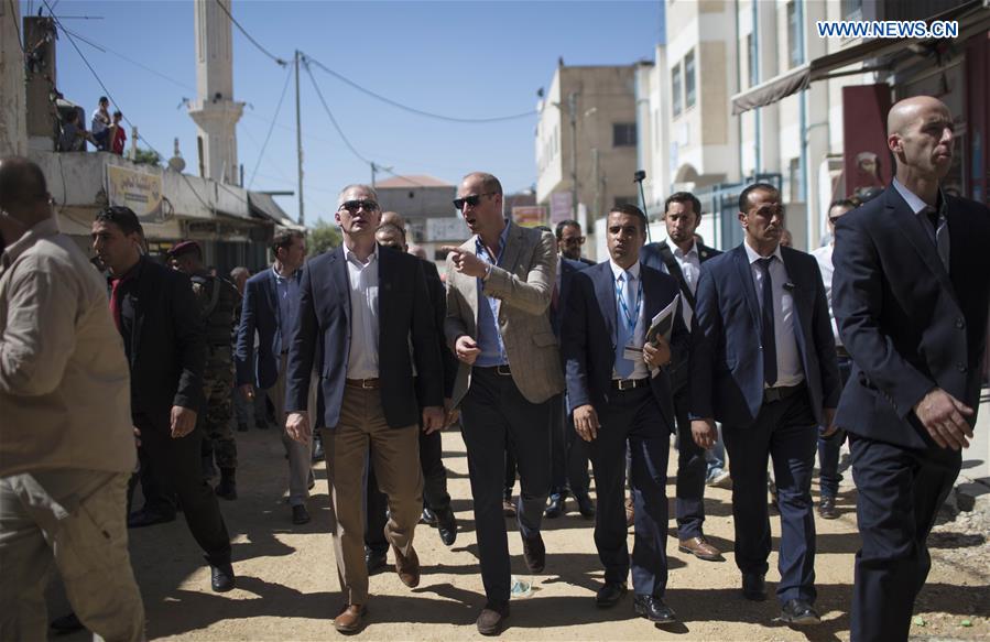 MIDEAST-RAMALLAH-BRITAIN-PRINCE-WILLIAM