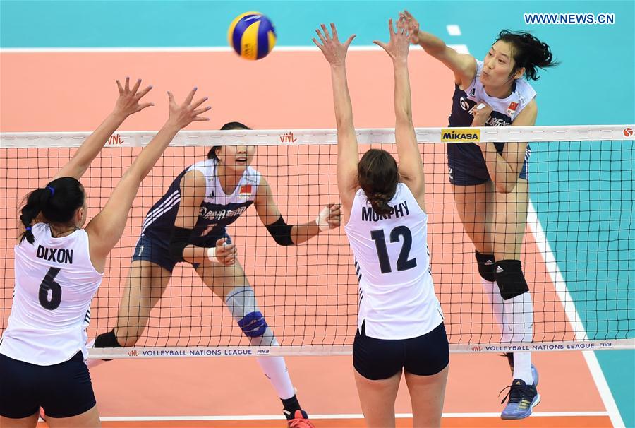 (SP)CHINA-NANJING-VOLLEYBALL-FIVB NATIONS LEAGUE-WOMEN'S FINALS(CN)