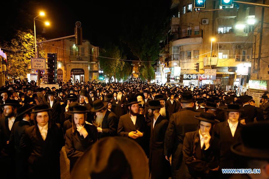 MIDEAST-JERUSALEM-PROTEST-ULTRA-ORTHODOX-ARMY CONSCRIPTION