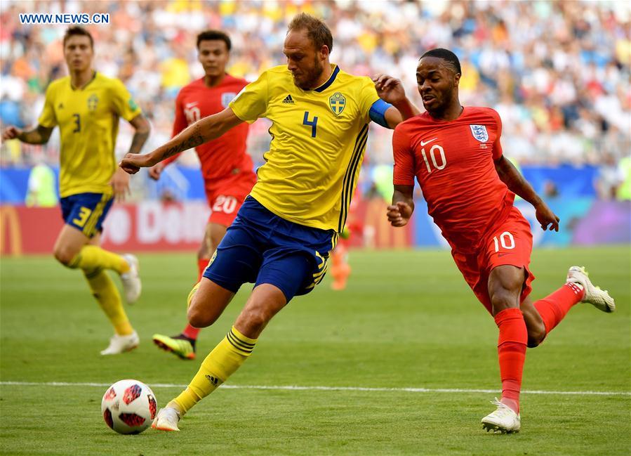 (SP)RUSSIA-SAMARA-2018 WORLD CUP-QUARTERFINAL-SWEDEN VS ENGLAND