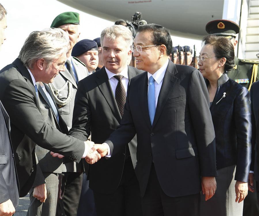 GERMANY-BERLIN-LI KEQIANG-ARRIVAL