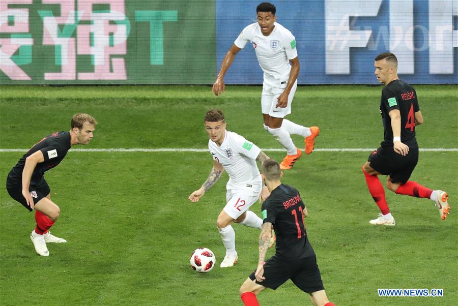 (SP)RUSSIA-MOSCOW-2018 WORLD CUP-SEMIFINAL-ENGLAND VS CROATIA