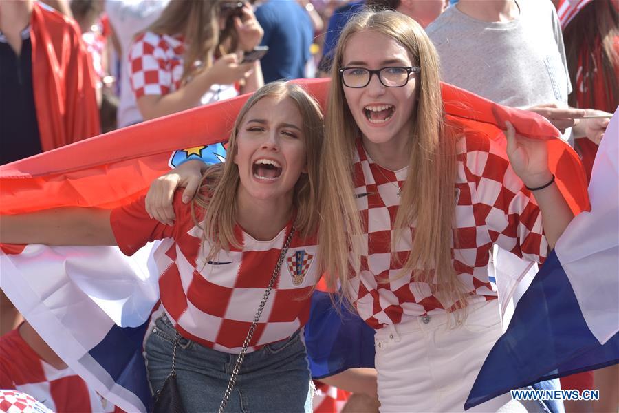 (SP)CROATIA-ZAGREB-FIFA WORLD CUP-FANS