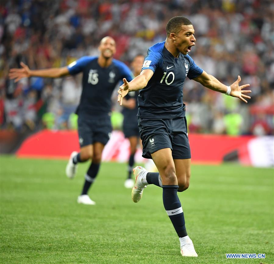 (SP)RUSSIA-MOSCOW-2018 WORLD CUP-FINAL-FRANCE VS CROATIA