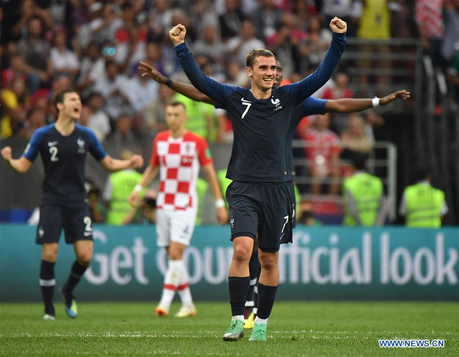 (SP)RUSSIA-MOSCOW-2018 WORLD CUP-FINAL-FRANCE VS CROATIA