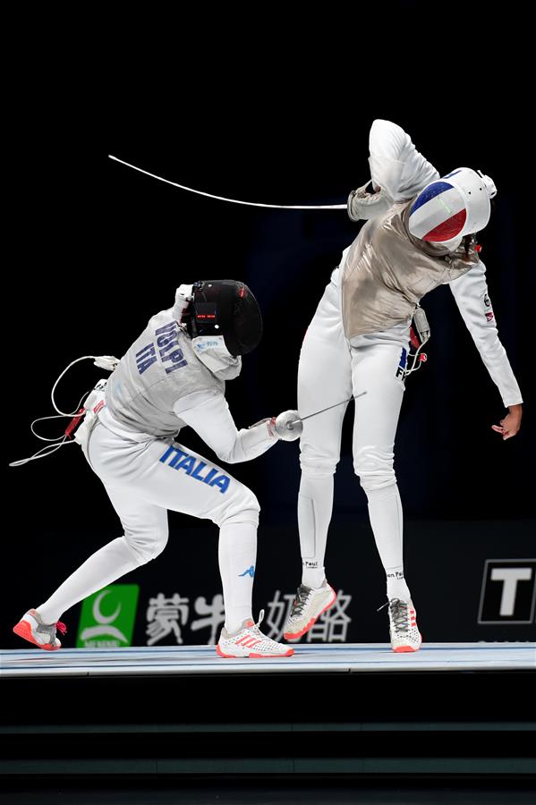 (SP)CHINA-JIANGSU-WUXI-FENCING-WORLD CHAMPIONSHIPS (CN)