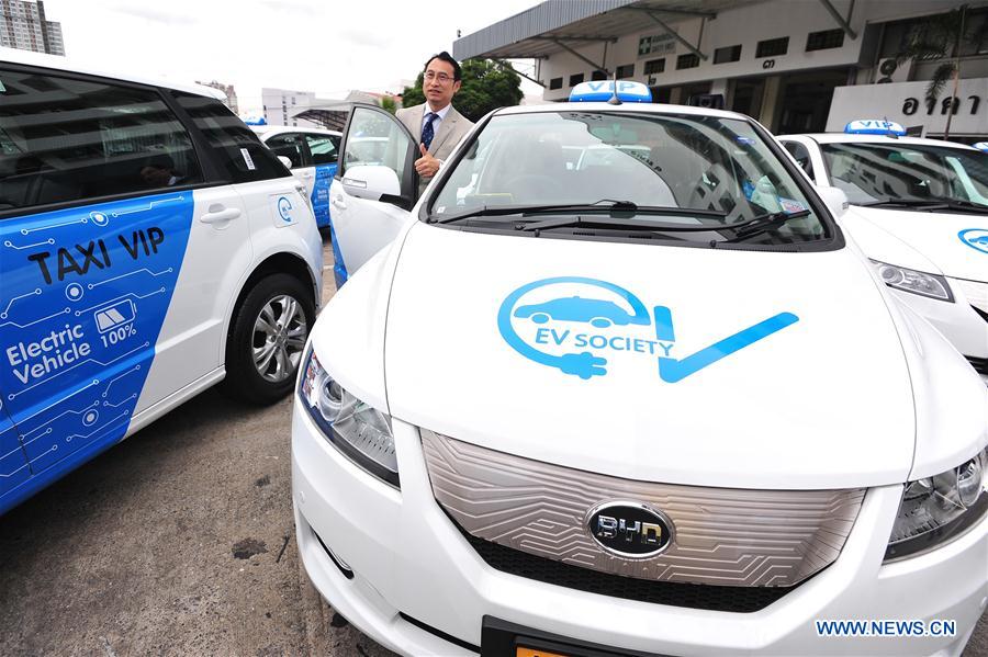 THAILAND-BANGKOK-CHINA-EV TAXI