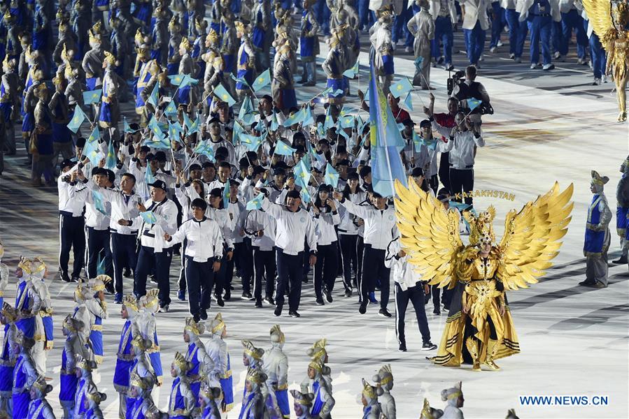 (SP)INDONESIA-JAKARTA-ASIAN GAMES-OPENING CEREMONY