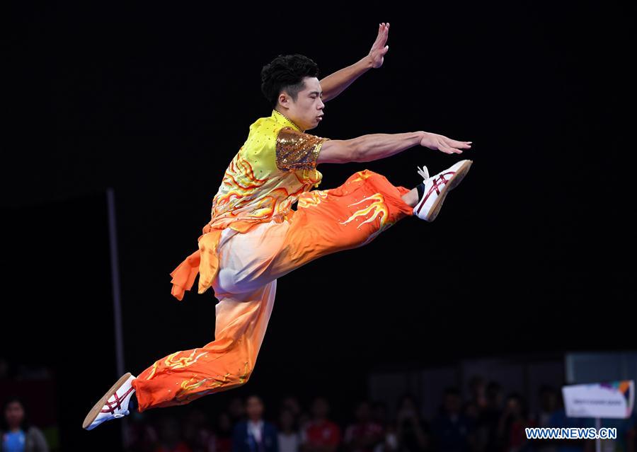 (SP)INDONESIA-JAKARTA-ASIAN GAMES-WUSHU-MEN’S CHANGQUAN